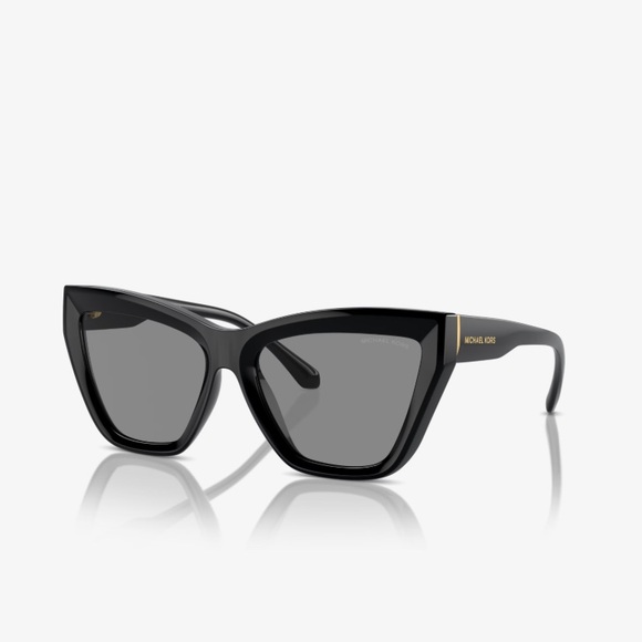 Michael Kors Accessories - Michael Kors Black and Gold Cat-Eye Sunglasses
